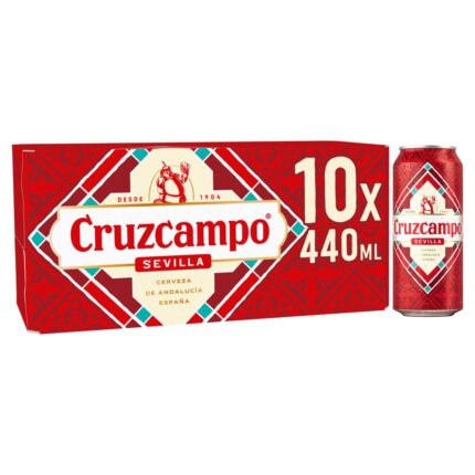 Cruzcampo Sevilla Lager Beer Can