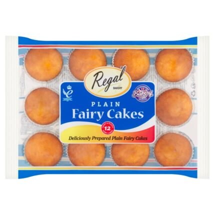 Regal Bakery 12 Plain Fairy Cakes