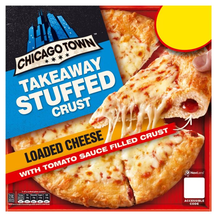 Chicago Town Takeaway Stuffed Crust Cheese Medium Pizza