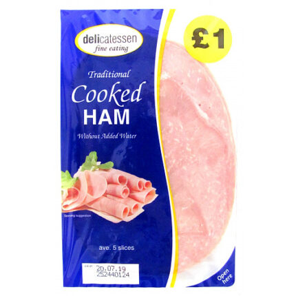 Delicatessen Fine Eating Traditional Cooked Ham