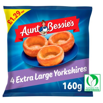 Aunt Bessie's 4 Extra Large Yorkshires 160g