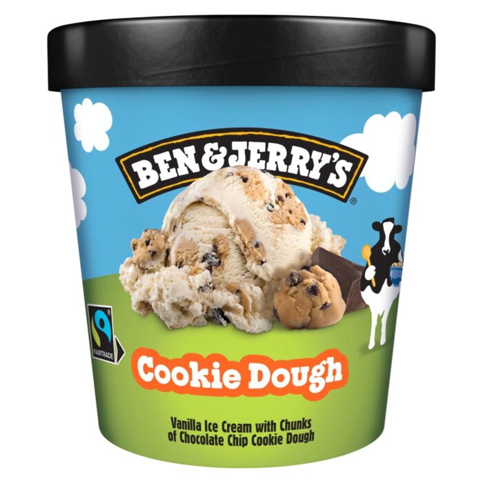 Ben & Jerry's Ice Cream Tub Cookie Dough 465ml