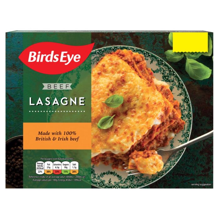 Birds Eye Beef Lasagne 400g