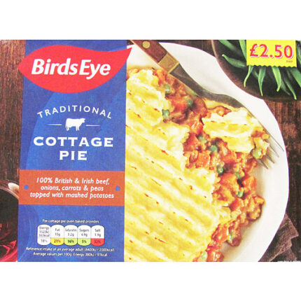 Birds Eye Cottage Pie