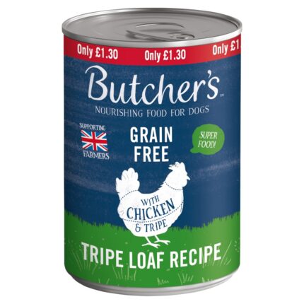 Butcher's Chicken& Tripe Dog Food Tin 400g