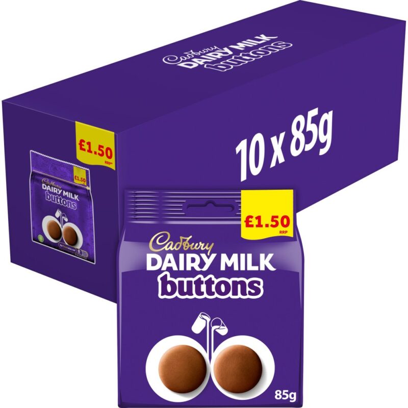 Cadbury Dairy Milk Buttons Chocolate Bag