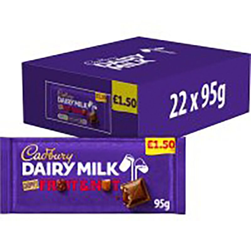 Cadbury Dairy Milk Fruit and Nut Chocolate Bar