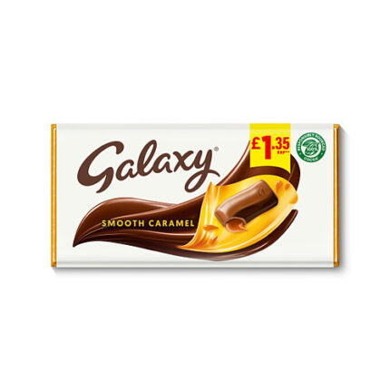 Galaxy Smooth Caramel & Milk Chocolate Block Bar