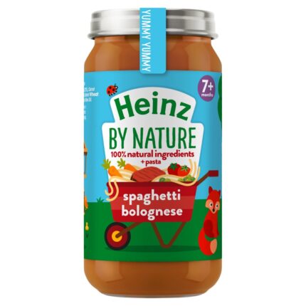 Heinz By Nature Spaghetti Bolognese Baby Food Jar 7+ Months 200g