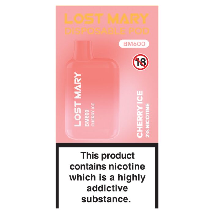 Lost Mary Disposable Pod BM600 Cherry Ice