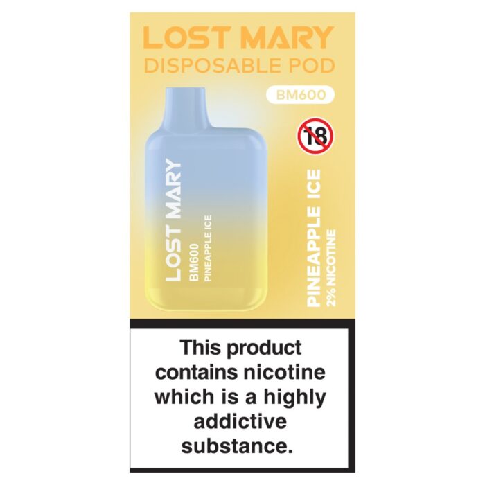 Lost Mary Disposable Pod BM600 Pineapple Ice