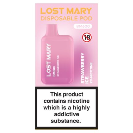 Lost Mary Disposable Pod BM600 Strawberry Ice