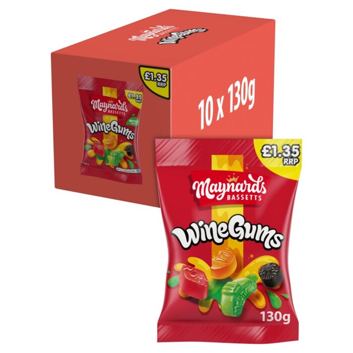 Maynards Bassetts Wine Gums Sweets Bag