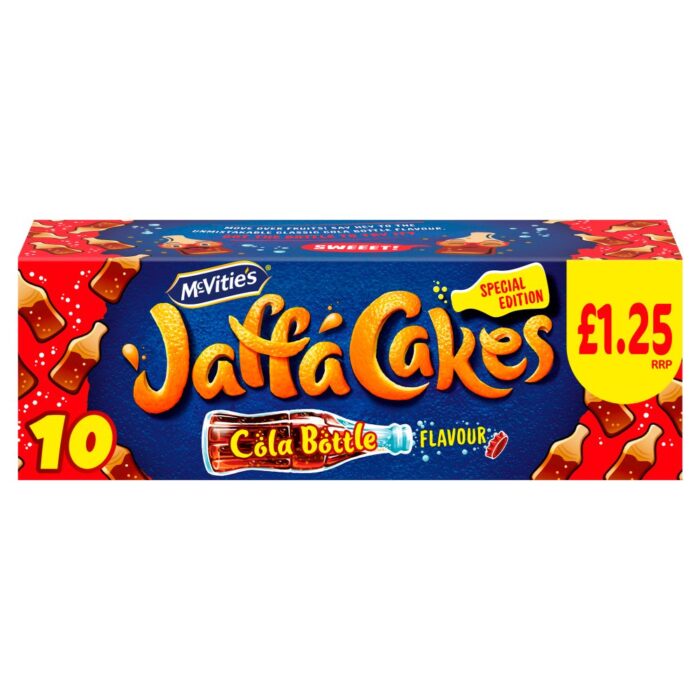 McVitie's Special Edition 10 Cola Bottle Flavour Jaffa Cakes