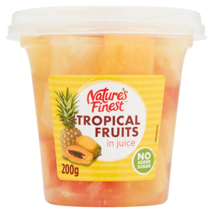 Nature's Finest Tropical Fruits in Juice 200g