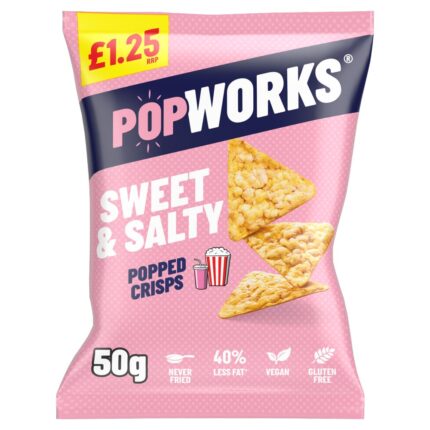 Popworks Sweet & Salty Popped Crisps