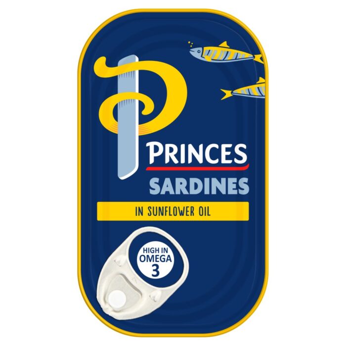 Princes Sardines in Sunflower Oil 120g