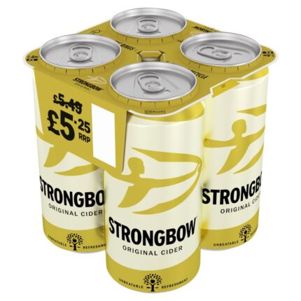 Strongbow Original Cider 4 x 440ml