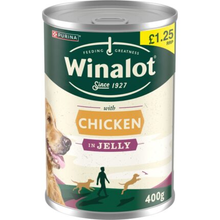 WINALOT Classics Mixed in Jelly Chicken Wet Dog Food 400g