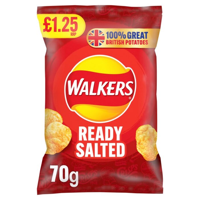 Walkers Ready Salted Crisps