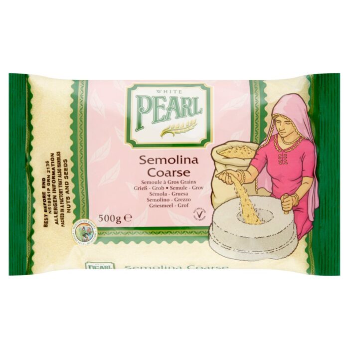 White Pearl Semolina Coarse 500g