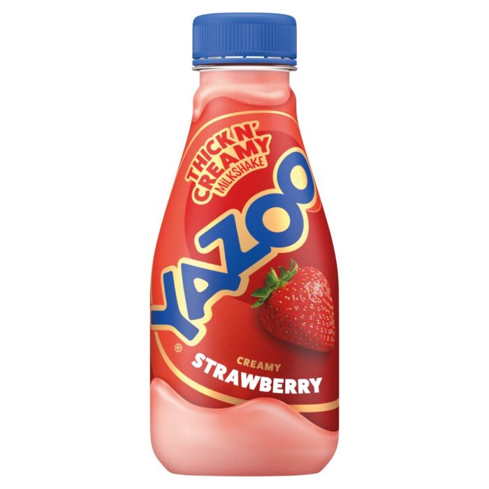 Yazoo Thick n' Creamy Milkshake Creamy Strawberry 300ml